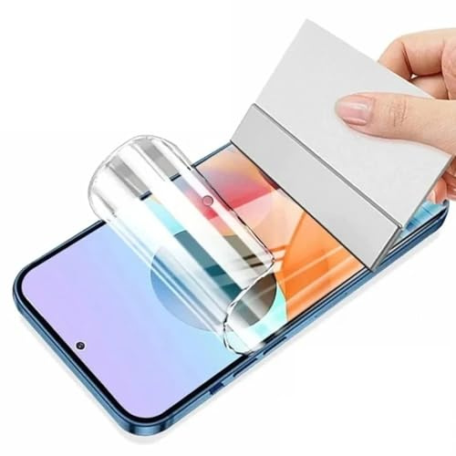 Displayschutzfolie aus Hydrogel für Samsung Galaxy S21 FE 5G (6.4) | 3 Stück Selbstheilende TPU-Folie,[Anti-Bläschen][Hohe Empfindlichkeit][Anti Kratzer Schutz Displayfolie]