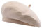 Generico Guanti Nitrile Neri Berretto da Donna Autunno Inverno Leggero Traspirante Tinta Unita Cofano Capello Firmato (Beige, M)