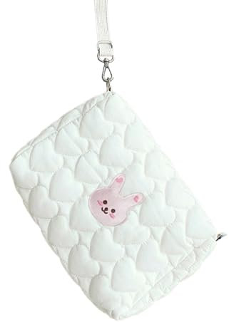 Wickeltasche für Babys, Kulturbeutel, für Mutter und Baby, kleine Wickeltasche, Baby, Jungen, Mädchen, große Kapazität, Bär, Baumwolle, tragbar, Geschenk für Mutterschaft, Freund, Kulturbeutel, Beige