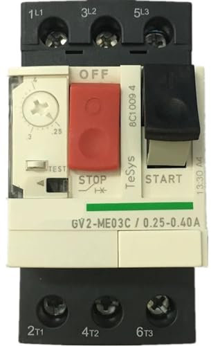 PVTLCYBI Disjoncteur Moteur GV2-ME avec Protection magnétothermique GV2-ME01C GV2-ME02C GV2-ME03C GV2-ME04C GV2-ME05C(GV2-ME05C)