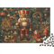 lihuogongsio Nutcracker 1000 Pieces for Adults 1000 Piece Puzzle Wooden Nutcracker Educational Games Home Decoration Multi Colour Impossible Puzzle Brain Teaser Puzzle 1000pcs (75x50cm)