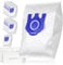 SPARES2GO 12 Bags for Miele GN 3D Microfibre Bag and Air Filters Classic C1 C2 C3 CX1 S2111 TT5000 S5210 S5211 S5261 S8320 Cat & Dog Vacuum Cleaners