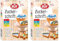 RUF Zucker-Schrift, 4 natürliche Farben aus Pflanzenextrakt, Dekor-Schrift für Plätzchen, Fondant, Glasur und Zuckerguss, Tortendeko glutenfrei & vegan, 4 x 25g (Packung mit 2)