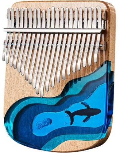 Vobumix Kalimba Daumenklavier Marimba Daumenklavierinstrument Fingerklavier Musikinstrumente Geschenk Für Kinder Erwachsene Und Klavieranfänger