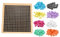 UPKOCH 1 Satz Mosaik-Puzzle Puzzle-Musterblöcke aus Holz aus Holzpuzzle-Musterblöcken Puzzle aus Holzmosaikblöcken Mosaikblöcke Puzzle Puzzle- aus Holz Holzrätsel