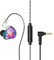 TFixol AK6 Pro 3.5mm Wired Headphones Music Earphone Detachable Headphone Cable Ear Hook Sports Headset In-ear Earbuds In-line Control with Mic Purple