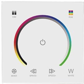 86-Panel-Halbkreis-Touch-RGB-Controller, Touch-Panel, LED-Controller, Lichtleisten-Controller