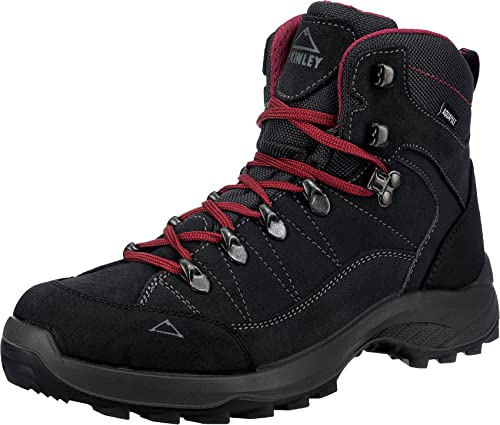 Mc Kinley Alpspitz AQX, Herren Trekking- & Wanderstiefel, Grau (GRAU/ROT 900), 41 EU (7.5 UK)