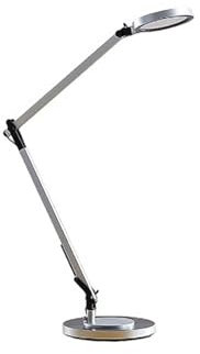 Lindby LED Tischlampe Rilana dimmbar (Modern) in Alu aus Metall (1 flammig,) - Tischleuchte Schreibtischlampe Nachttischlampe Arbeitszimmerleuchte