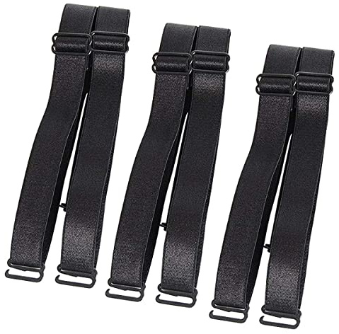 3 Paar BH-Träger Bra Straps Elastisch verstellbar abnehmbar Multi-Size