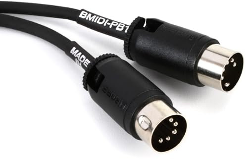 BOSS Stage and Studio Patch Cable, MIDI, 1 pie (BMIDI-PB1)