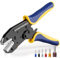 haisstronica ferrule crimpatrice, 24-8 AWG manicotti ferrule cricchetto filo crimpatrice