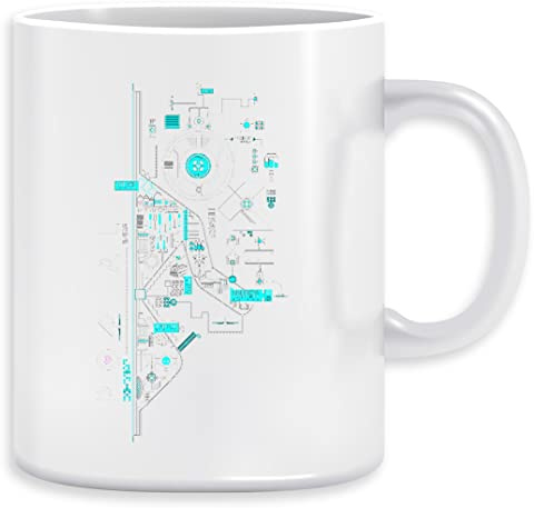 Portal 2 Art Ceramic Mug Cup