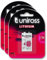 Uniross Pack de 3 Piles Lithium 9V-Block L522 24-LF, IEC-FR03