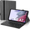 JADEMALL Custodia Tastiera per Samsung Galaxy Tab A7 Lite 8.7, Italiano QWERTY-Layout, Slim Cover con Rimovibile Magnetica Wireless Bluetooth Tastiera, Nero