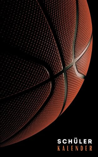 Schülerkalender 2023/24 Basketball: Für schüler mädchen jungen - 1 tag 1 seite - von August 23 bis Juli 24 - Hausaufgabenheft grundschule gymnasium oberstufe universität