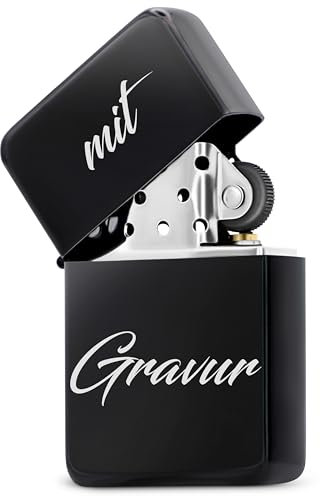 Personalisierte Geschenke Männer | Personalisierte Geschenke | Männer Geschenke | Feuerzeug personalisiert | Personalisierte Geschenke | Feuerzeug mit Gravur | Namen | Benzinfeuerzeug (Variante I)