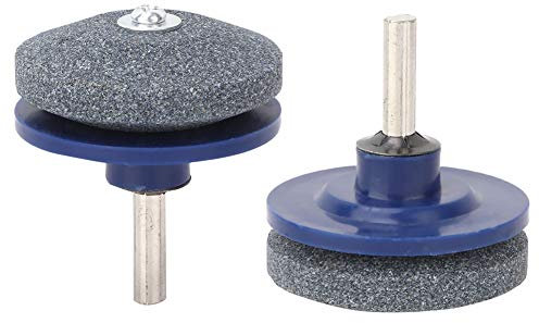 Tiiyee Lawn Mower Blade Sharpener for Any Power Hand Drill, Universal Multi Professional Lawnmower Garden Drill Sharpening Attachment Industrial Grinding Tool Kit 1 PCS