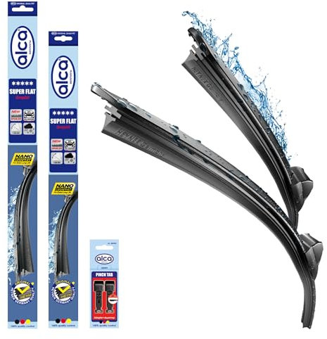 alca® Scheibenwischer Set passend für MERCEDES-BENZ B-KLASSE (04.2005-04.2011) SUPER FLAT Flachbalkenwischer