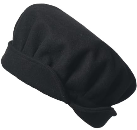 UniqKaliber Mittelalter Kostüm Zubehör Hut Renaissance Tudor Flat Caps Cosplay Party Barett für Mittelalter