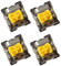 4Pcs Yellow Switches For V3Pro Tenkeyless Mechanical Gaming Keyboards And Others With 3Pin LED Switches