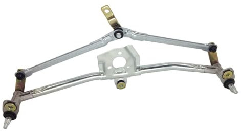 Hajus 9591047 Scheibenwischer Wischergestänge 1J1955603B Vorne kompatibel mit A3 VW Bora Golf IV Skoda Octavia I