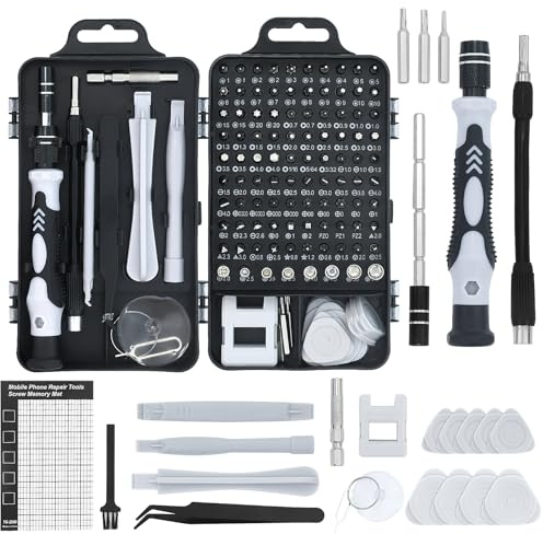 122 in 1 Feinmechaniker Schraubendreher Set,Mini Feinwerkzeug Werkzeug Set,für Handy Computer Laptop Tablet Uhren Kamera