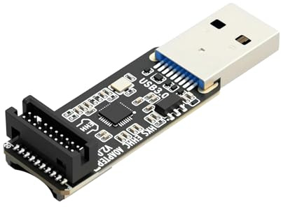 AYWHP EMMC - Adattatore V2 USB 3.0, lettore di schede EMMC, USB per modulo adattatore EMMC, MicroSD e TF