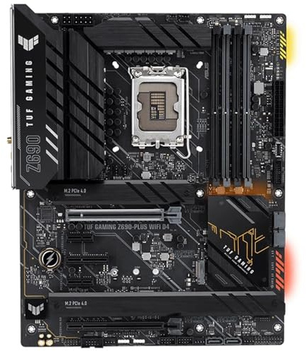 Carte mère Fit for ASUS TUF Gaming Z690-PLUS WiFi D4 LGA1700 DDR4 128 Go Wi-FI 6 Compatible i9-14900 i9-13900 i5-13600 i5-12600 i5-12400
