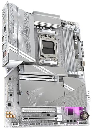 Placa Madre Placa Base Fit For GIGABYTE X870 AORUS Elite WIFI7 Ice ATX X870 DDR5 16+2+2/4*M.2/2.5GbE LAN