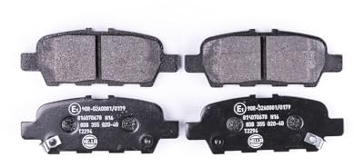 HELLA 8DB 355 020-401 Bremsbeläge - mit akustischer Verschleißwarnung