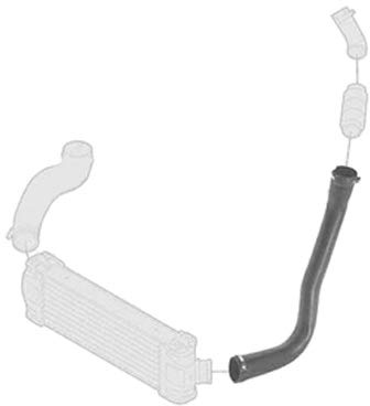 Borg & Beck BTH1293 Turbo Hose To Fit Ford Transit V184 (RWD)