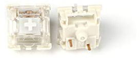 Gateron MX SMD Gateron Switches 3pin SMD LED Underglow Led Compatible for MX Mechanical Keyboard Transparent Cover White Base