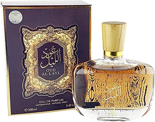 Oud al Layl by my perfumes - Unisex Unique Caramel Citruses Spicy Aroma - 100ml - Eau de Parfum