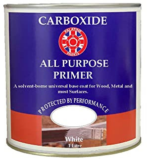 All Purpose Primer Undercoat Oil Based for Wood and Metal, 1Lt White