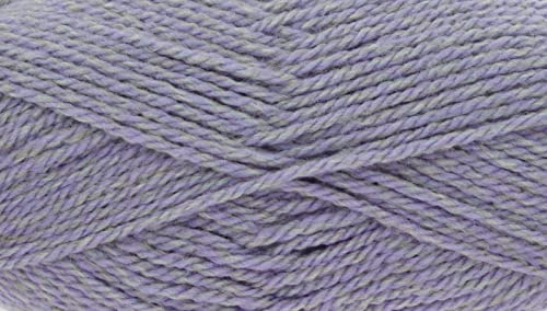 King Cole Big Value Poplar Chunky 1005 Acrylic Knitting Yarn (Sweet Lavender 4346)