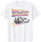 Back To The Future DeLorean Flames T-Shirt