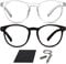 Riccardo Materossi 2 Pack Premium 99.9% Blue Light Blocking Glasses (380-410nm) - Reduce Headaches and Improve Sleep - UK Based Brand
