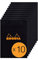 Rhodia 136009C - Packung mit 10 Notizblöcken No.13, DIN A6 80 Blätter liniert 80g, Schwarz, 1 Pack