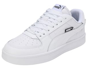 Puma Unisex Adults Puma Caven 2.0 Vtg Sneakers, Puma White-Puma White-Puma Black, 10 UK