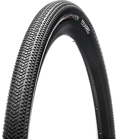 HUTCHINSON - TOUAREG Tubetype - Cubierta Gravel -Para Los Recorridos Caóticos - Resistente y Duradera - Varillas Rígidas - Negro - Dimensiones 700 x 40 mm