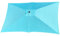 BELLRINO Ersatzschirm Ampelschirm für 3 m x 2 m 6 Rippen Regenschirm (nur Baldachin)