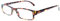 Havanna-Braune (Kristall) Kunststoff-Halblesebrille ACTION in klassisch sportlichem Stil