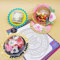Alina Crafts Metall-Stanzformen, rund, Motiv: Sonnenstreuer, Geldkarte, Blisterverpackung, Geburtstagsgeschenke, Papierbasteln, handgefertigt, Schüttelkarten, Freunde, Party, Kunst, Scrapbooking und