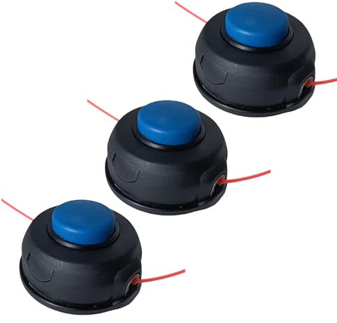 3er-Pack T25 128LD Trimmerkopf 966674401 für Husquvarna Unkrautfresser T25 124L 125L 128L 128R 128RJ 223L 122L 125C 125L 125LDX 128R 128RJ 223L 223R 322C 322C 23C 325C 325CX Freischneider WeedEater