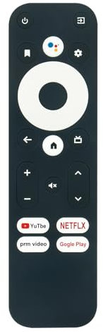 ECONTROLLY Replacement Voice Remote Control Compatible for Mecool KM2/KM2 Plus Smart Android TV Box