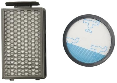 JYMADLY Filtro for Rowenta Kit Filtro RH8021WB RH8037WA RH8055WB RH8121WB RH8133WA RH8147WA RH8155WA Parti for aspirapolvere Accessori(Light Yellow)