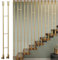 Rechteck Metall Balusters, 30-160CM Treppe Geländer Indoor Modern für Innen Außen Balkon Veranda, H-förmige Treppe Spindel Post(1 FT/30 cm)
