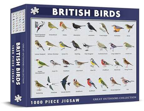 British Birds 1000 Piece Jigsaw