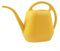 Annaffiatoio da giardino con beccuccio lungo, 2 l, in plastica, con manico ergonomico, per piante da interno, aiuole, cesti appesi, attrezzi da giardinaggio per balcone (giallo)